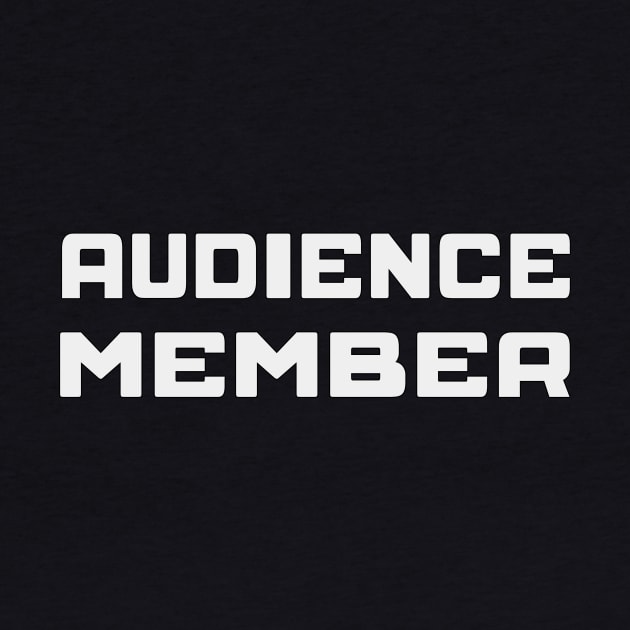 Audience Member (white) by Target Audience